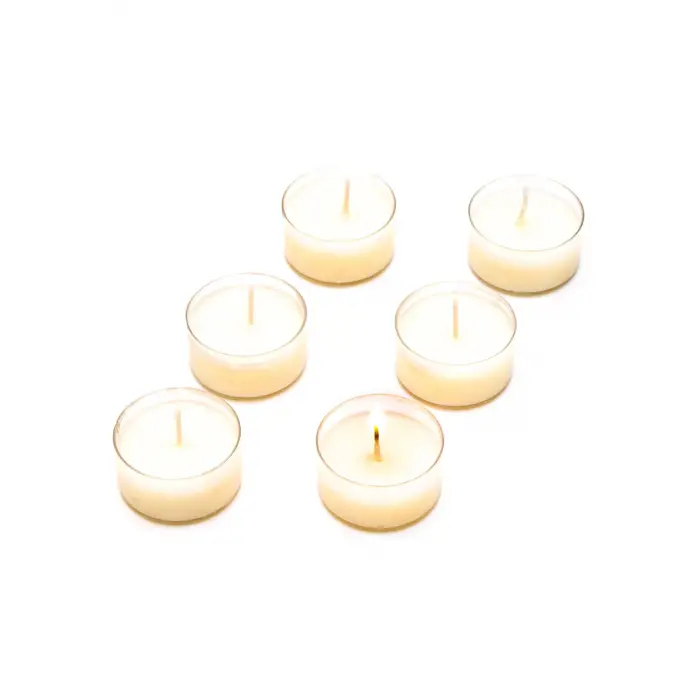 Dark Amber Kokulu Tealight Mum Seti, 6lı