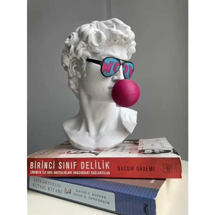 David Büstü, Michelangelo Davut Heykeli Esintili Pop Art Dekor Objesi