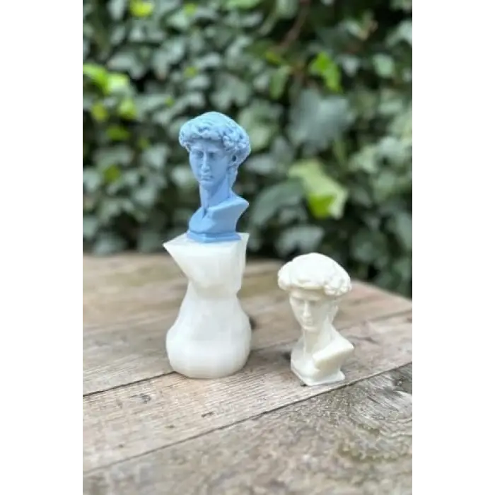 Davud Silikon Mum Kalıbı