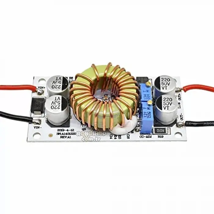 DC-DC 10-50V 6A, 250W step-up boost voltaj yükseltici modül