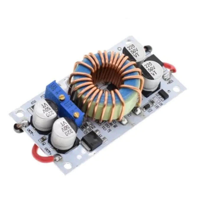 DC-DC 10A 250W Voltaj Yükseltici Boost Converter, LED Sürücü