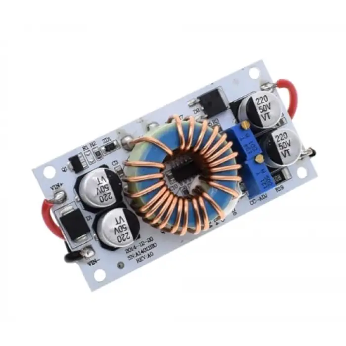 DC-DC 10A 250W Voltaj Yükseltici Boost Converter, LED Sürücü