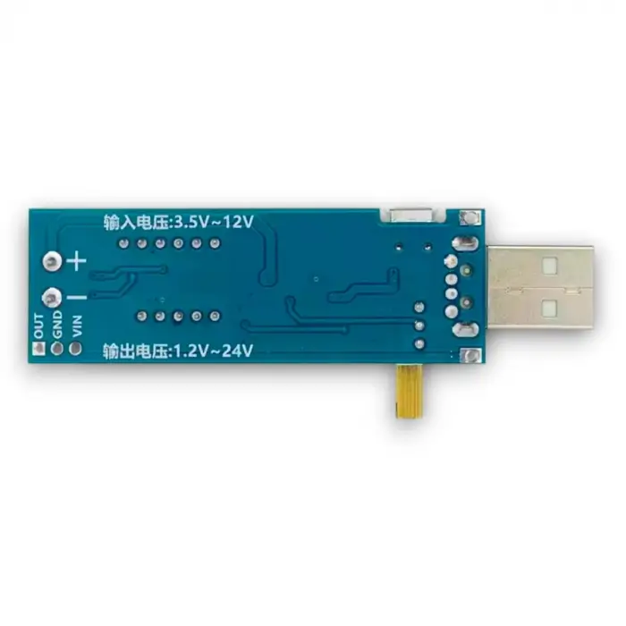 DC-DC USB Voltaj Yükseltici Step Up Gerilim Regülatörü, 5V to 3.3V-24V