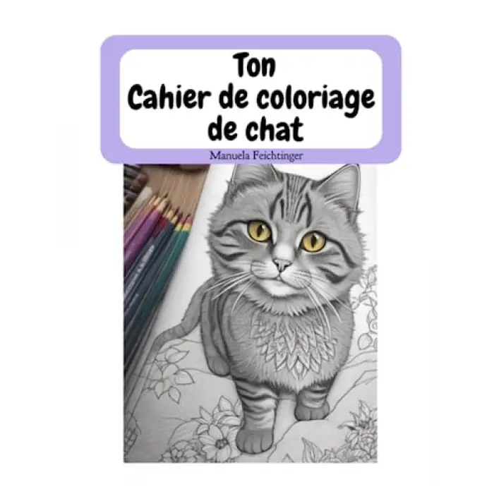 de chat Ton Cahier de coloriage