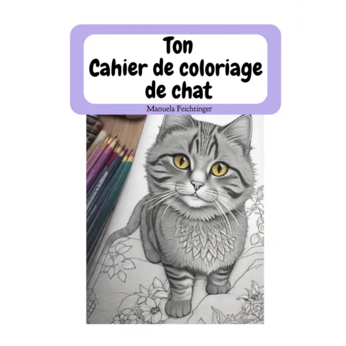de chat Ton Cahier de coloriage