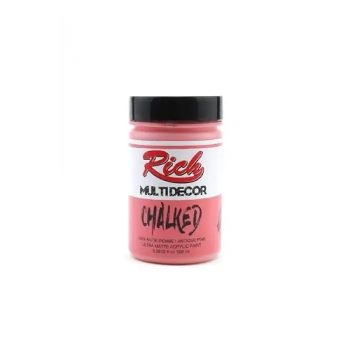 Decor Chalked Akrilik Boya 100 Cc Antik Pembe