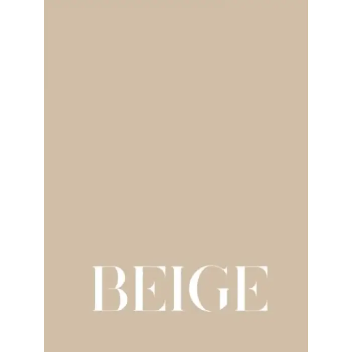 Decorative Book: Beige Beige Display Book - For Shelf Stacking, For Coffee Table, For Interior Design, 8.5 x 11 Thick Hardcover Decorative Faux Display Book; For Home Decor