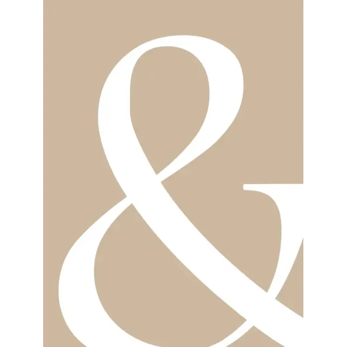 Decorative Book: Beige Script Display Book - For Shelf Stacking, For Coffee Table, For Interior Design, 8.5 x 11 Thick Hardcover Decorative Faux Display Book; For Home Decor