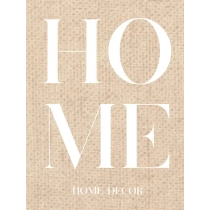 Decorative Book: Woven Beige Home Decor Display Book - For Shelf Stacking, For Coffee Table, For Interior Design, 8.5 x 11 Thick Hardcover Decorative Faux Display Book; For Home Decor