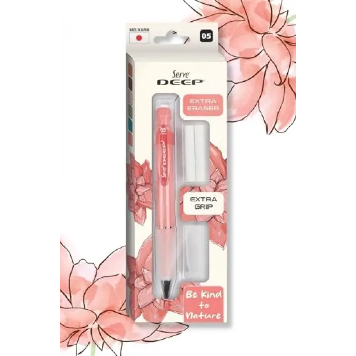 Deep Klm & Grıp & Sılgı Yedeklı Set 05 MM Mercan