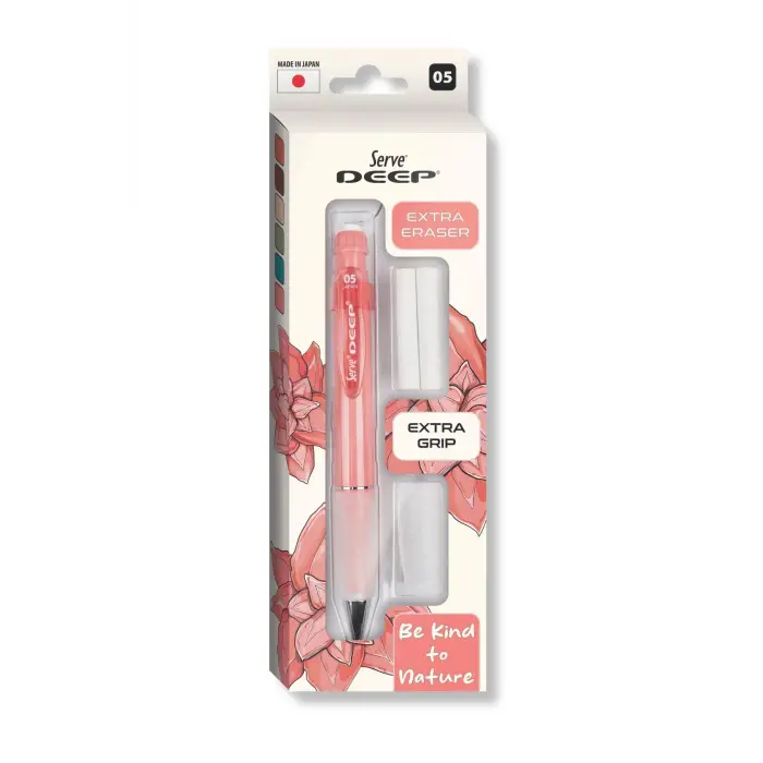 Deep Klm & Grıp & Sılgı Yedeklı Set 05 MM Mercan