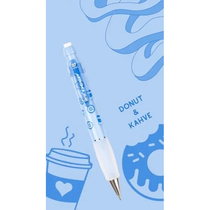 Deep Mek Kur Klm 07 MM Kahve & Donut Gok Mavı