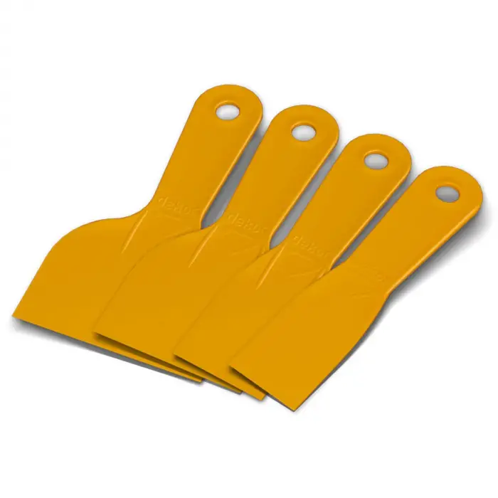Dekor Plastik Ispatula Set Spatula Seti 4 Parça
