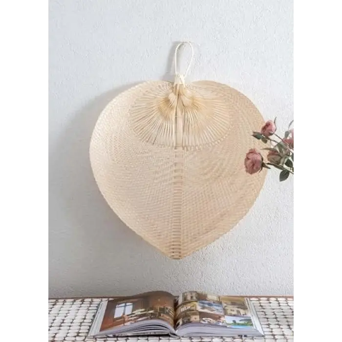 Dekoratif Bambu Duvar Dekoru 48x48x58 cm