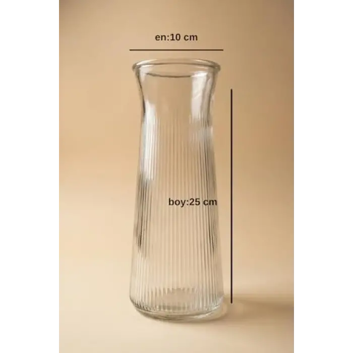 Dekoratif Cam Vazo 25 cm