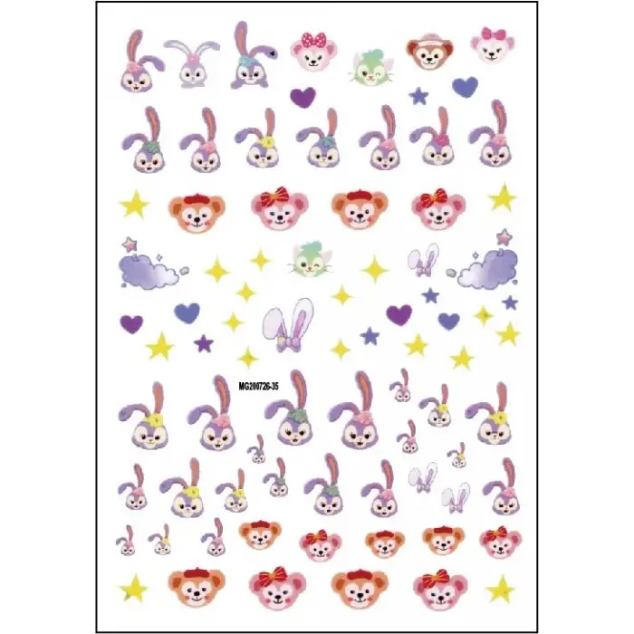Dekoratif Tırnak Süsleme Stickerı