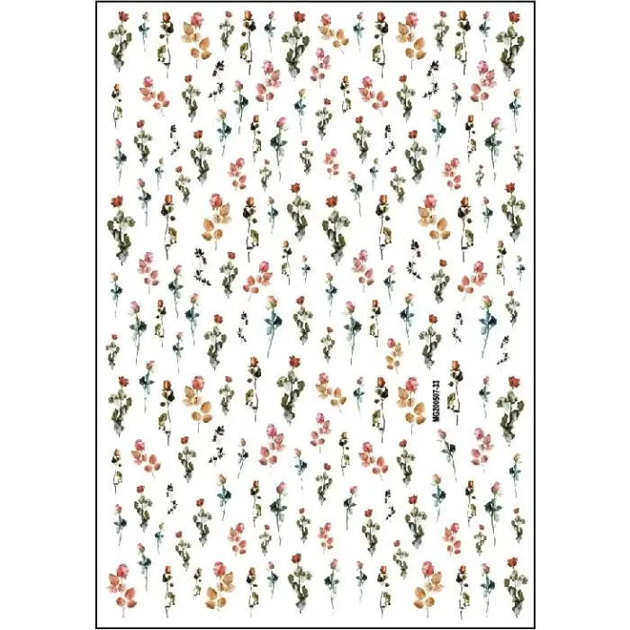 Dekoratif Tırnak Süsleme Stickerı