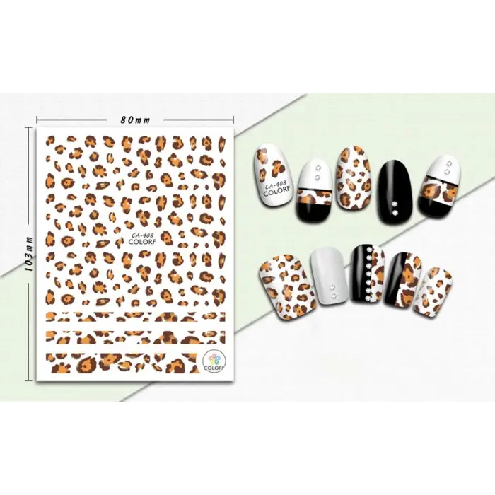 Dekoratif Tırnak Süsleme Stickerı