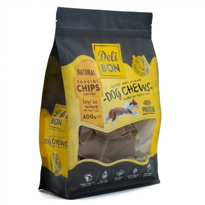 Delibon Deri Cips; 400 g, Naturel, 400 g