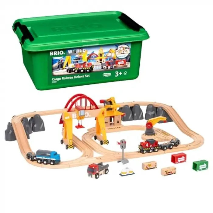 Delüks Kargo Tren Yolu Seti-33097