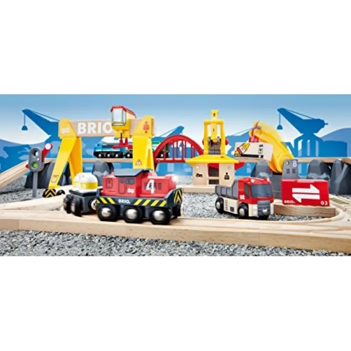 Delüks Kargo Tren Yolu Seti-33097