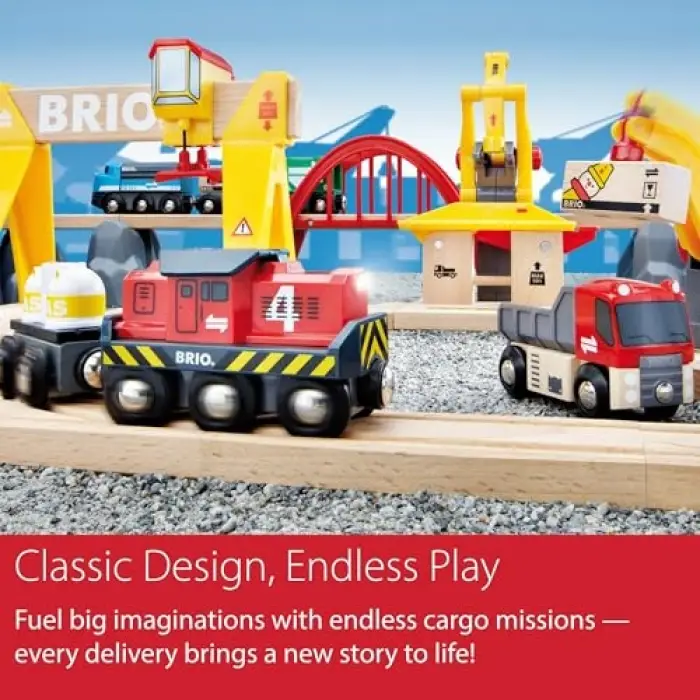 Delüks Kargo Tren Yolu Seti-33097