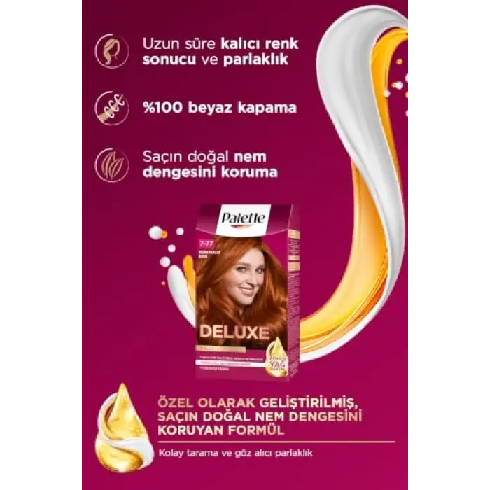 Deluxe 7-77 Yoğun Parlak Bakır