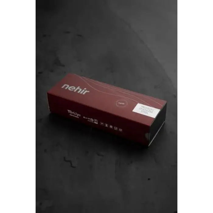 Deniz Sade 6 Parça Paslanmaz Çelik Maşa Servis Takımı
