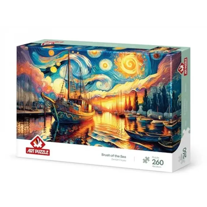 Denizin Fırçası 260 Parça Puzzle