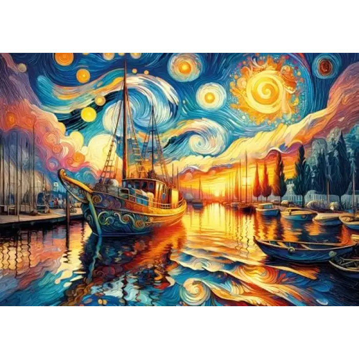 Denizin Fırçası 260 Parça Puzzle