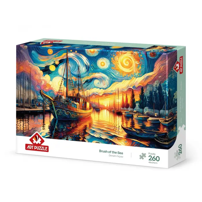Denizin Fırçası 260 Parça Puzzle