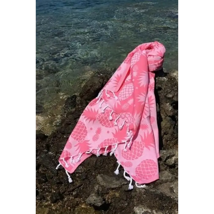 Denizli Concept 003 Ananas Peştemal, Pembe