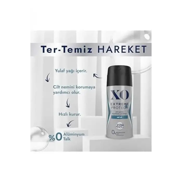 Deo Extreme&Protectt Men Erkek 150Mlx12