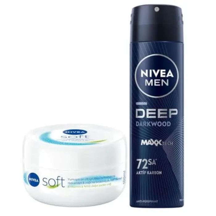 Deo Sprey Deep Erk 150Ml + Soft 100Ml