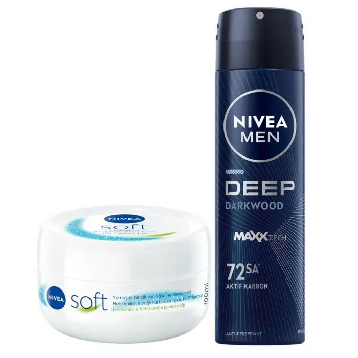 Deo Sprey Deep Erk 150Ml + Soft 100Ml