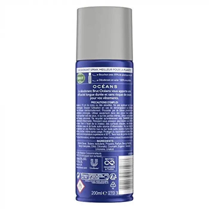 Deodorant Oceans Spray 200ML. Erkek Deodorant