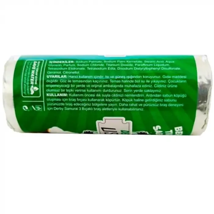 Derby Usta Berber Tıraş Sabunu, 3 Adet, 75g