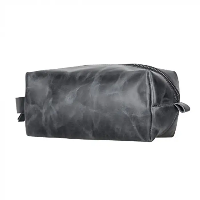 Deri Makyaj Çantası Large TN26 Space Black