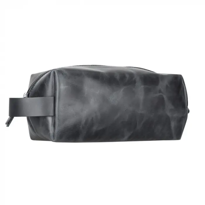 Deri Makyaj Çantası Large TN26 Space Black