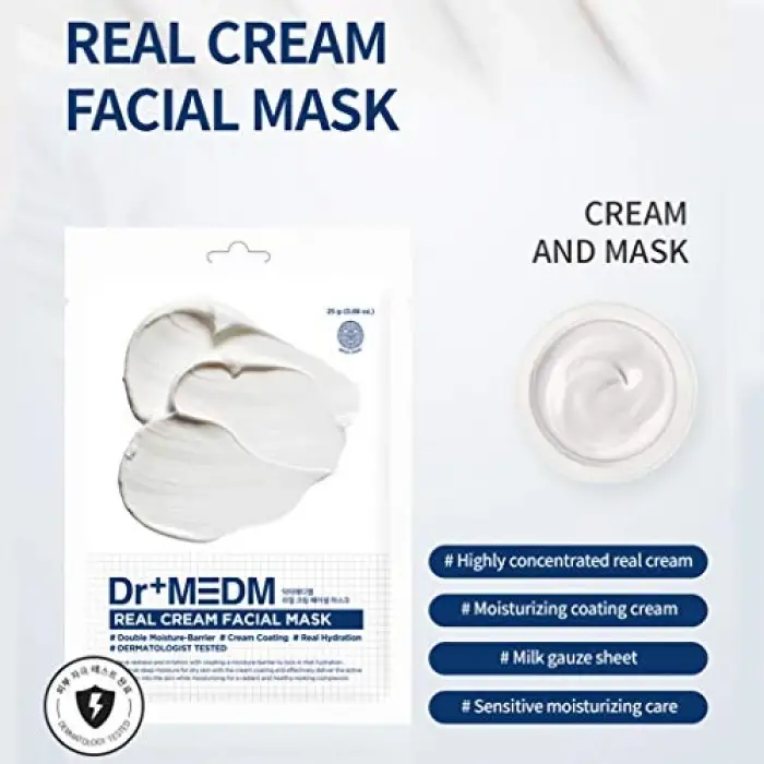 Dermal Real Cream Yüz Maskesi 25gr
