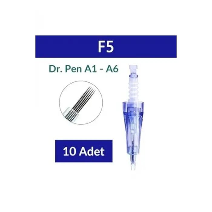 Dermapen A1 A6 F5 İğne Kartuşu, 10lu