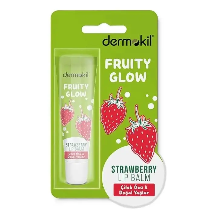 DERMOKİL FRUITY GLOW CILEK LIP BALM 15 ML