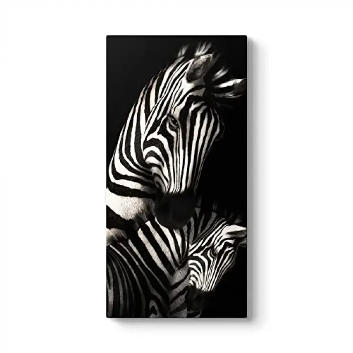 Desenli Zebra Tablosu 70 x 140