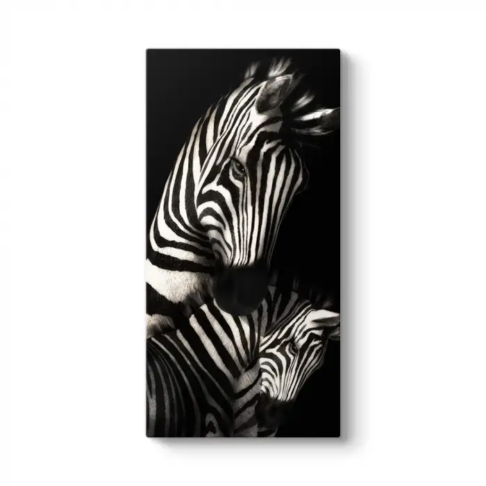 Desenli Zebra Tablosu 70 x 140