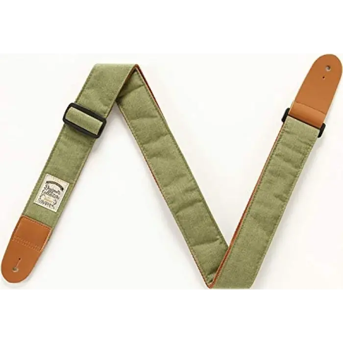 Designer Collection Guitar Strap Moss Green Denim (DCS50D-Mgn)
