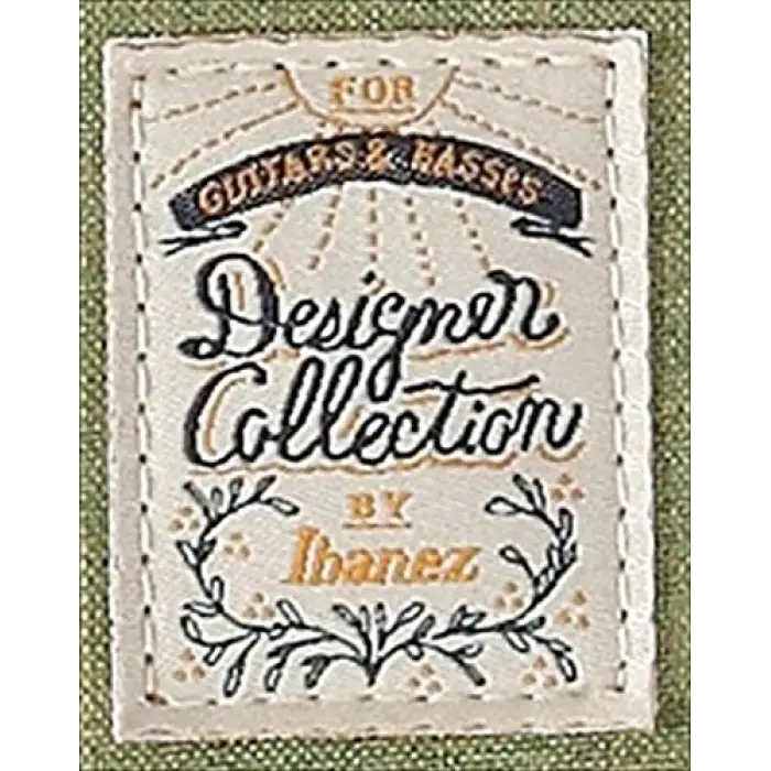 Designer Collection Guitar Strap Moss Green Denim (DCS50D-Mgn)