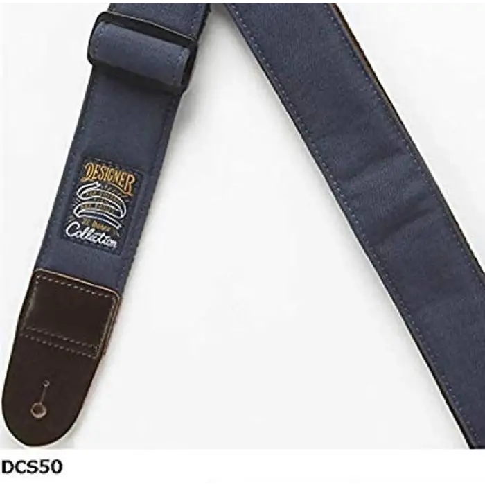 Designer Collection Guitar Strap Moss Green Denim (DCS50D-Mgn)