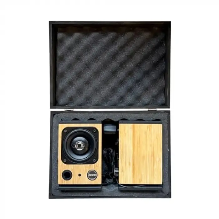 Desktop Bambu Hi-Fi 100W Stereo Hoparlör