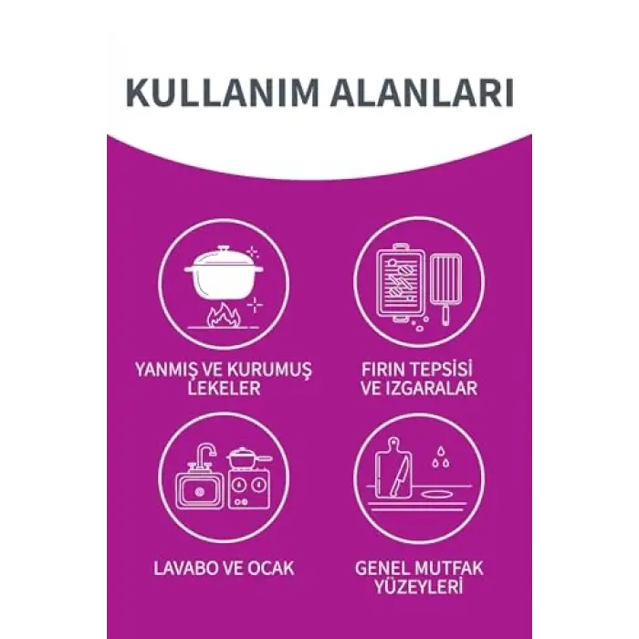 Deterjan Hazneli Bulaşık Süngeri Üçlü Set