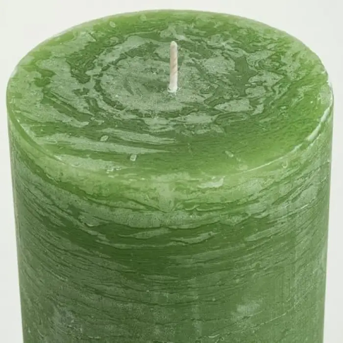 Deurne Lime Parafın Mum 9x9x9 Cm